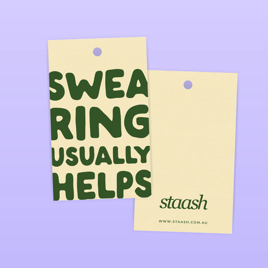 Swearing Helps