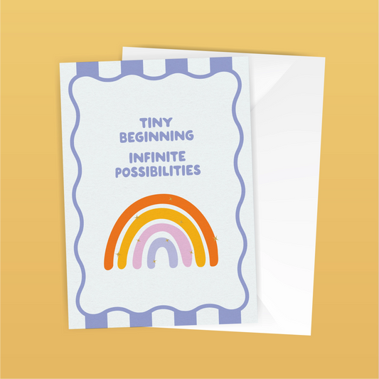 Tiny beginning, infinite possibility