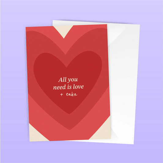 All You Need is Love + Cake