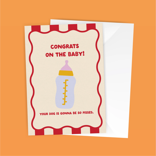 Congrats on the baby!