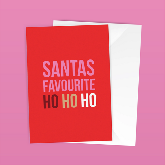 Santaβs Favourite Ho Ho Ho