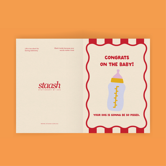 Congrats on the baby!