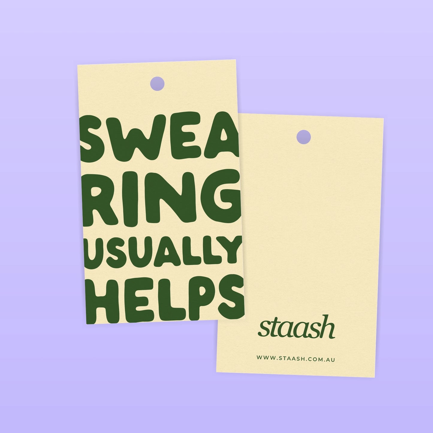 Swearing Helps