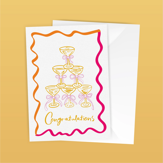 Champagne tower