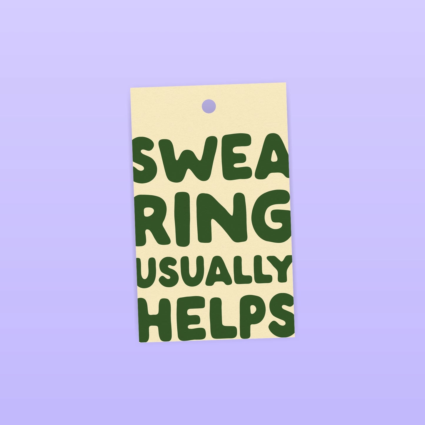 Swearing Helps